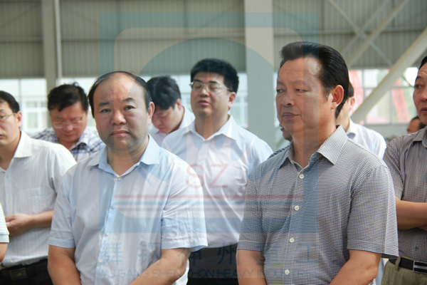 舞鋼市委書(shū)記高永華來(lái)神州重工視察工作